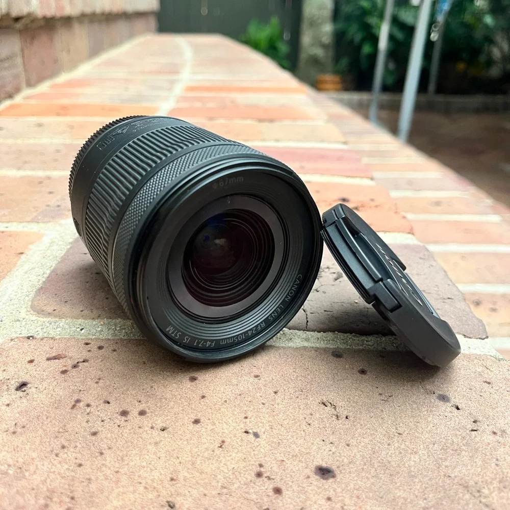 Canon 24-105mm f/4-7.1 is STM with lens filters